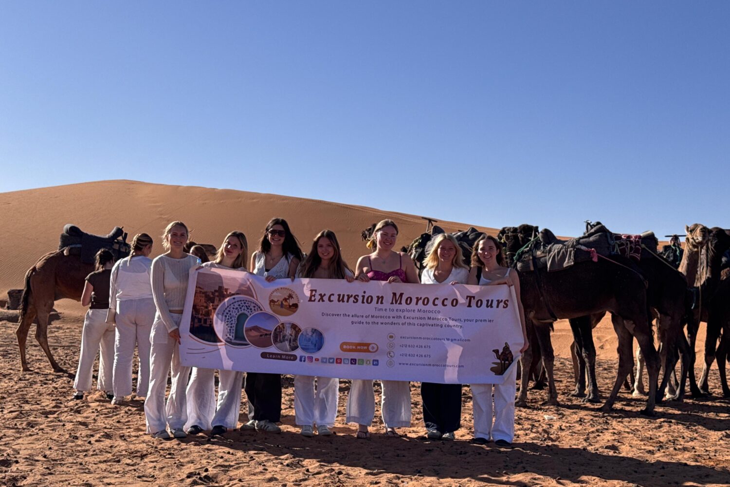 3 day guided student tour in Morocco